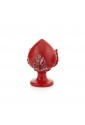 Pumo Portafortuna Soprammobile Rosso Silver Misura Small Regalo Augurale Acca AR 885 PU/ROSSO