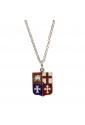 Collana Repubbliche Marinare Argento Smalto A Fuoco Fantasia Monile WWNEXFM