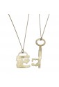 Collana Coppia Lui Lei Charms Lucchetto Chiave Divisibili Argento Amore Lovelook CAT/B 1961