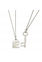 Collana Coppia Lui Lei Charms Lucchetto Chiave Divisibili Argento Amore Lovelook CAT/B 3428