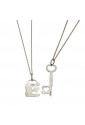 Collana Lucchetto Chiave Amore Argento LP. RIG. B CAT/B 3428