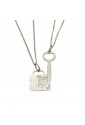 Collana Coppia Lui Lei Charms Lucchetto Chiave Divisibili Argento Amore Lovelook CAT/B 3428