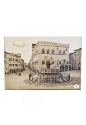 Quadro Muro Panoramica Piazza Quattro Novembre Acca Perugia 4A/3