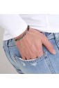 Bracciale Luca Barra Acciaio Elementi Ceramica Uomo BA1127