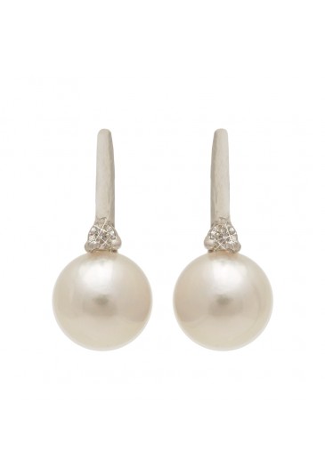 Orecchini Perle Akoya Oro 18kt Diamanti Naturali Ticchi QED5VFM