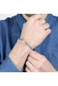 Bracciale Rigido Luca Barra Festa Del Papà Incisione Papà Sei Il Migliore Del Mondo Acciaio BA1502