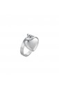 Anello Pendente Cuore Acciaio Anallergico Luca Barra ANK442