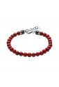 Bracciale Brosway Bullet Acciaio Pietre Diaspro Rosso BUL43