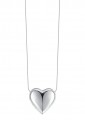 Collana Lunga Luca Barra Acciaio Anallergico Cuore Pieno CK1810