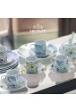 Set Sei Tazzine Caffe Porcellana Blooms Colori Assortiti Regalo Nozze Hervit 28505