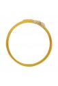 Anello Fiore Oro Giallo Oro Bianco 18KT Misura 12 Regalo Comunione Fantasia Monile 0CUCKFM