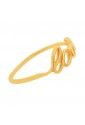 Anello Love Amore Oro Giallo 18KT Misura 14 Fantasia Monile BOKDZFM