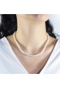 Collana Girocollo Perle Akoya Recarlo Chiusura Oro Bianco 18kt Regalo Sposa N35FCH01/AM55.6-42