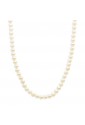 Collana Girocollo Perle Akoya Recarlo Chiusura Oro Bianco 18kt Regalo Sposa N35FCH01/AM55.6-42