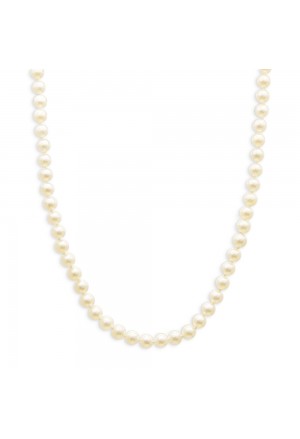 Collana Girocollo Perle Akoya Recarlo Chiusura Oro Bianco 18kt Regalo Sposa N35FCH01/AM55.6-42