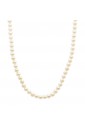 Collana Perle Recarlo Chiusura Oro Bianco 18kt Perle Akoya N35FCH01/AM55.6-42