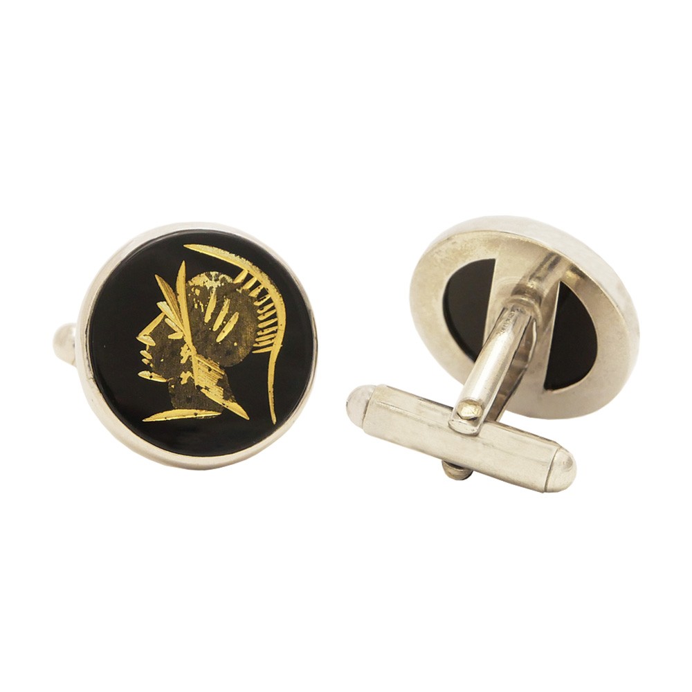 Kleos | Gemelli a forma di aereo a elica color argento | Disponibile