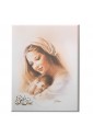 Quadro Madonna Argento 925 Legno Misura 32x45 Regalo Matrimonio Acca 60DF.1