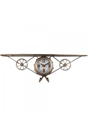 Orologio Da Parete Metallo Grigio Lowell 21468G