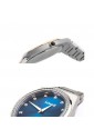 Orologio Lowell Solo Tempo Cristalli Bianchi Quadrante Blu PL5395-0300