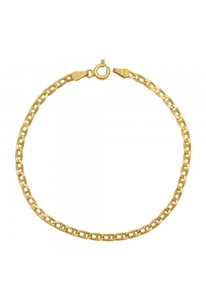 Bracciale Neonato Oro Giallo 18KT Regalo Nascita Fantasia Monile HLQ2KFM