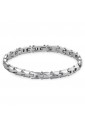 Bracciale Semirigido Brosway Backliner Acciaio Diamanti Neri Man BBC24