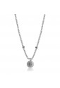 Collana Brosway Poseidon Acciaio Brunito Madreperla Uomo BPN01