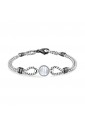 Collana Brosway Poseidon Acciaio Brunito Madreperla Uomo BPN11