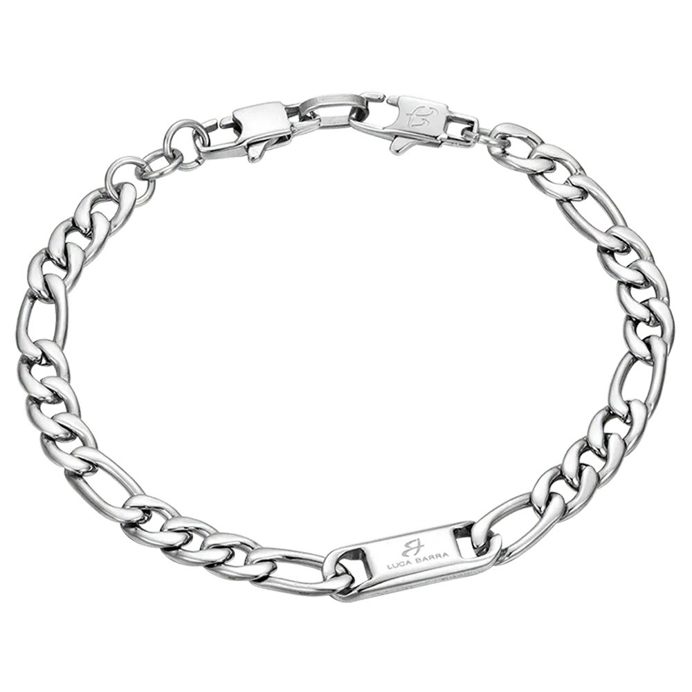 CATTANEO Braccialetto Uomo Catena Cobra In Acciaio Inox – Made In Italy, Anallergico, Regolabile, Antigraffio - 3