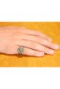 Anello Chevalier Teschio Argento Brunito Fantasia Monile LR74OFM