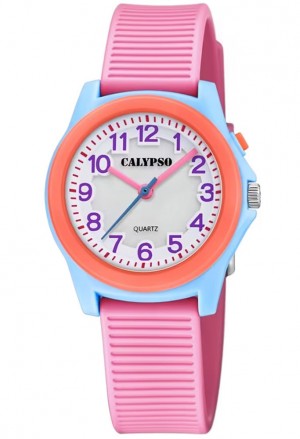 Orologio Calypso Analogico Solo Tempo Bambina Kids 10ATM Colore Rosa K5823/2