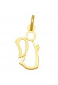 Ciondolo Angelo Custode Oro 18kt Gioiello Sacro Regalo Battesimo Comunione Fantasia Monile HFBNLFM