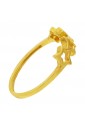 Anello Stelle Oro Giallo 18KT Misura 12 Stars Fantasia Monile KNDHMFM