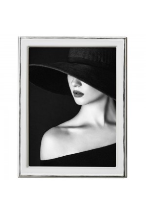 Cornice Portafoto Argento Bilamina Misura 18X24 Regalo Nozze Acca 36HG.12