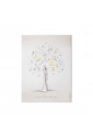 Quadro Albero Di Vita Coppia Sposi Nozze Oro Misura 20X28 Regalo Matrimonio Acca R.244/ORO