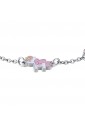 Bracciale Bambina Luca Barra Acciaio Unicorni JB119