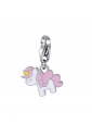 Charm Unicorno Acciaio Luca Barra CH219