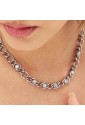 Collana Girocollo Ribbon Acciaio Anallergico Cristallo Zirconia Brosway BBN33