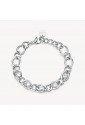 Bracciale A Catena Ribbon Acciaio Anallergico Cristallo Zirconia Brosway BBN39