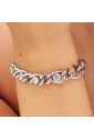 Bracciale A Catena Ribbon Acciaio Anallergico Cristallo Zirconia Brosway BBN39