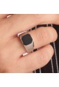 Anello Sigillo Ink Onice Nero Chevalier Acciaio Anallergico Natural Stone Misura 17 Uomo Brosway BIK129S