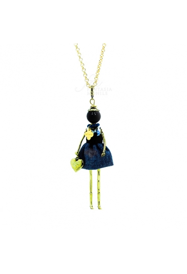 Collana Donna Blue Jeans Le Carose Toco D'Encanto 7519