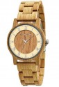 Orologio Legno Botti Barrique Numeri Romani Lancetta Secondi Cavatappi Green Time ZW131E