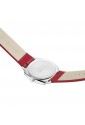 Orologio Mondaine Donna Quadrante Bianco Cinturino Pelle Rosso Movimento Svizzero FS18-02*RZZ