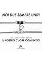 Bracciali Coppia Luca Barra Acciaio Cuore Calamita Noi Due Sempre Uniti BK2579