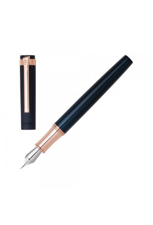Penna Stilografica Prestige Rose Gold Blu Navy Acciaio FWS2106/N