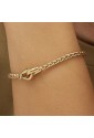 Bracciale Brosway Knocker Catena Spiga Acciaio Gold Uomo BKC27