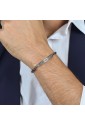 Bracciale Uomo Script Incisione Segui Il Tuo Istinto Acciaio Anallergico Luca Barra BA1659