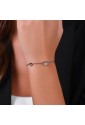 Bracciale Cuore Cristalli Donna Acciaio Anallergico Luca Barra BK2729