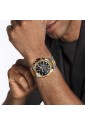 Orologio Festina Cronografo Quadrante Nero Datario Cinturino Acciaio Bicolore Uomo F20562/4